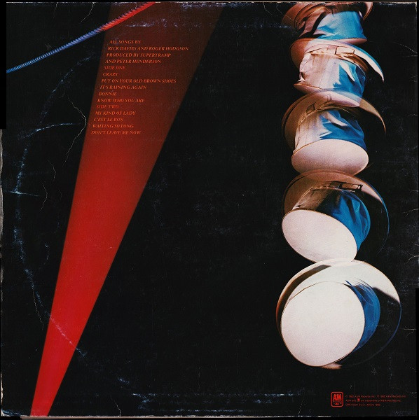 Supertramp - "...Famous Last Words..." | A&M Records (AMLK 63732)