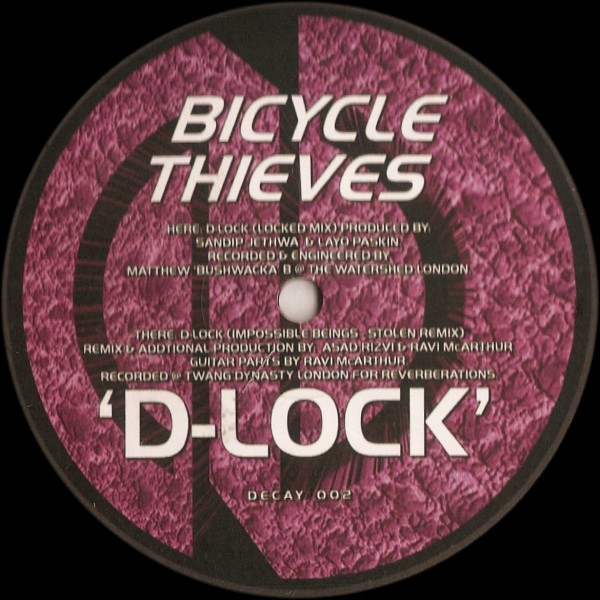 Bicycle Thieves - D-Lock | Urban Decay (DECAY 002) - main
