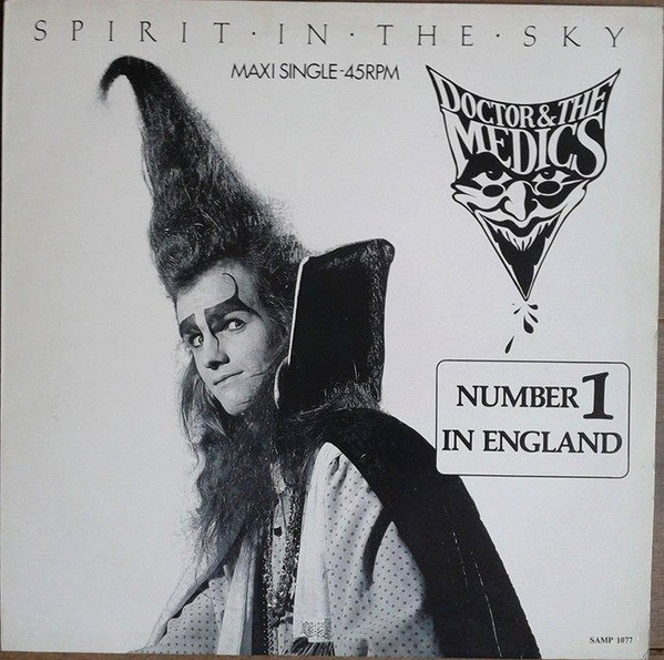 Doctor & The Medics - Spirit In The Sky | I.R.S. Records (SAMP 1077)