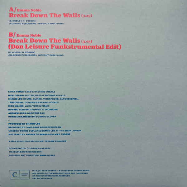 Emma Noble - Break Down The Walls | Cosmos Music (334 44054) - 2