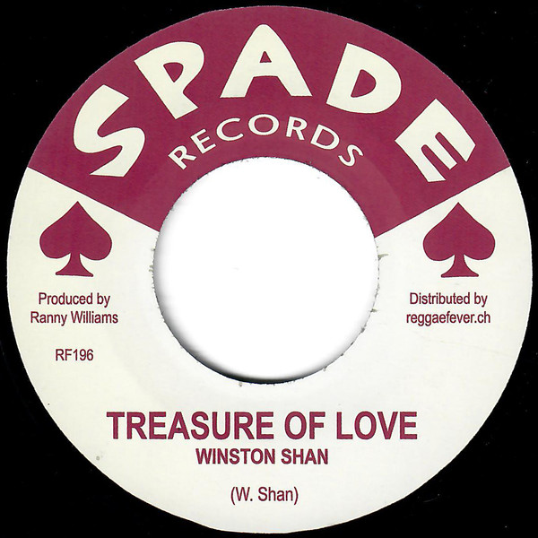 Ethiopians / Winston Shan - What A Big Surprise / Treasure Of Love | Spade Records (RF196) - 4