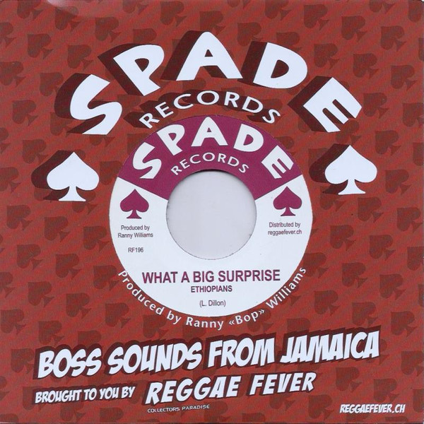 Ethiopians / Winston Shan - What A Big Surprise / Treasure Of Love | Spade Records (RF196) - main