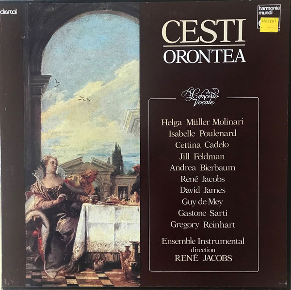 Antonio Cesti - Concerto Vocale , René Jacobs - Orontea | Harmonia Mundi (HM 1100/02) - main