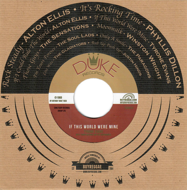 Alton Ellis / Tyrone Evans - If I Could Rule The World / If This World Were Mine | Duke Records (TIEU022) - 3 Alton Ellis / Tyrone Evans - If I Could Rule The World / If This World Were Mine | Duke Records (TIEU022) - 3