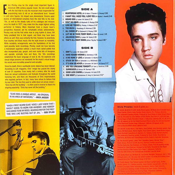 Elvis Presley - Number One U. S. Singles 1956-62 | Number One Essentials (291003) - 2