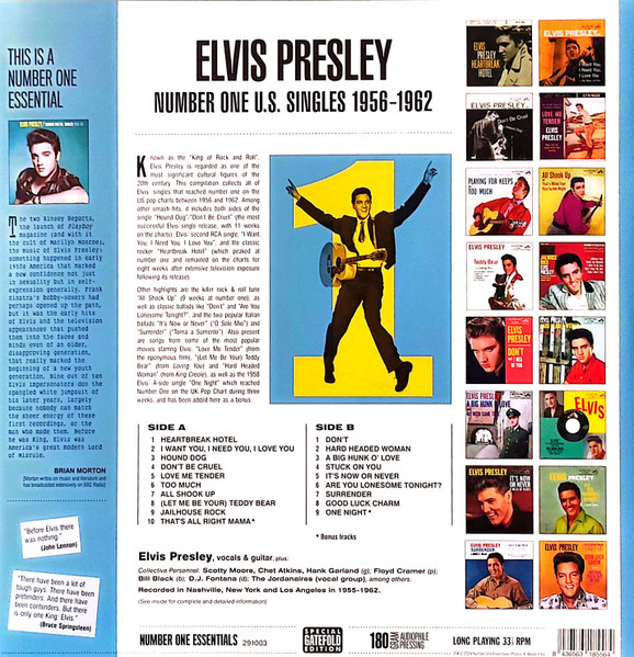 Elvis Presley - Number One U. S. Singles 1956-62 | Number One Essentials (291003) - 4