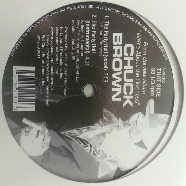 Chuck Brown - Chuck Baby | Raw Venture Records & Tapes (VPA5100) - 2