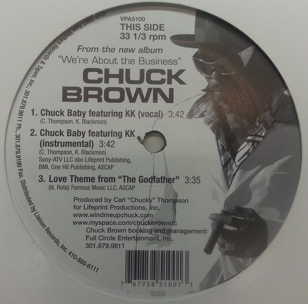 Chuck Brown - Chuck Baby | Raw Venture Records & Tapes (VPA5100) - main