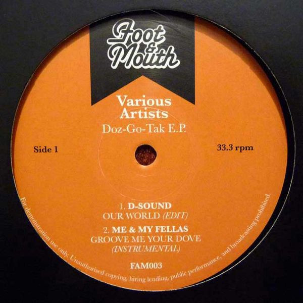 Various - Doz-Go-Tak E.P. | Foot & Mouth (FAM003)