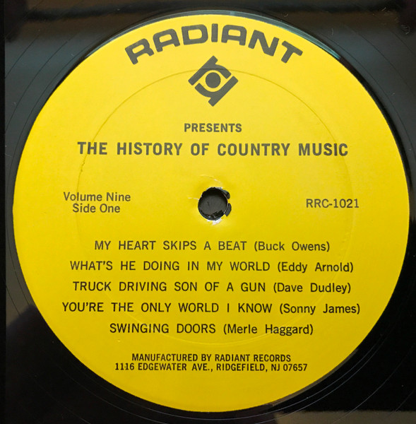 Various - The History Of Country Music Volume 9 | Radiant (RRC-1021) - 3