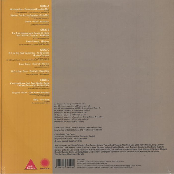 Don Carlos - Echoes Of Italy Early 90s House Vibes Vol 2: The Birds Of Paradise | Space Echo Records (SEJFLP 002) - 2