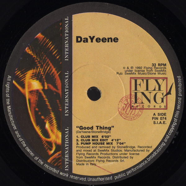 DaYeene - Good Thing | Flying International (FIN 074)