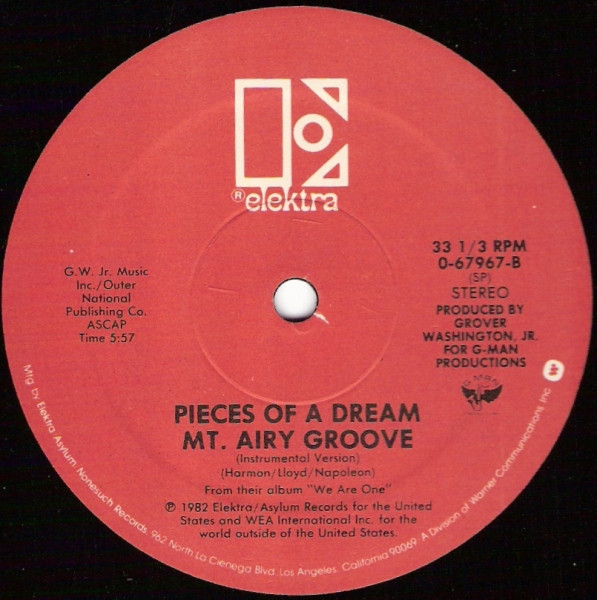 Pieces Of A Dream - Mt. Airy Groove | Elektra (0-67967) - 2