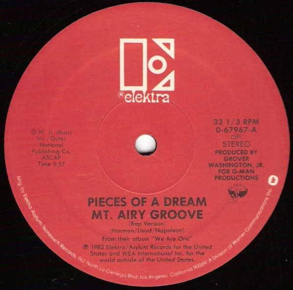 Pieces Of A Dream - Mt. Airy Groove | Elektra (0-67967) - main