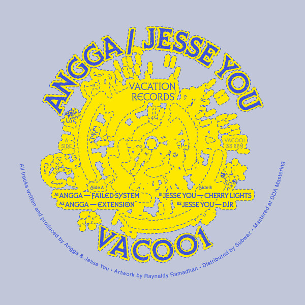 Angga , Jesse You - VAC001 | Vacation Records (VAC001)