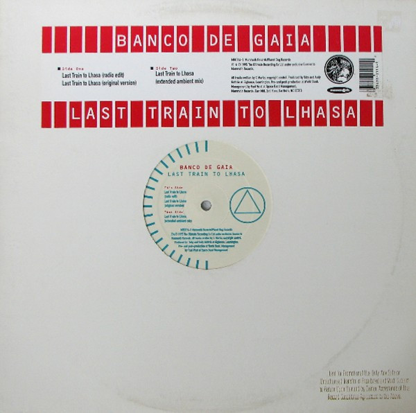 Banco De Gaia - Last Train To Lhasa | Mammoth Records (MR0114-1)