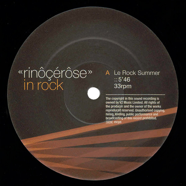 Rinôçérôse - In Rock | V2 (VVR5017386) - 3