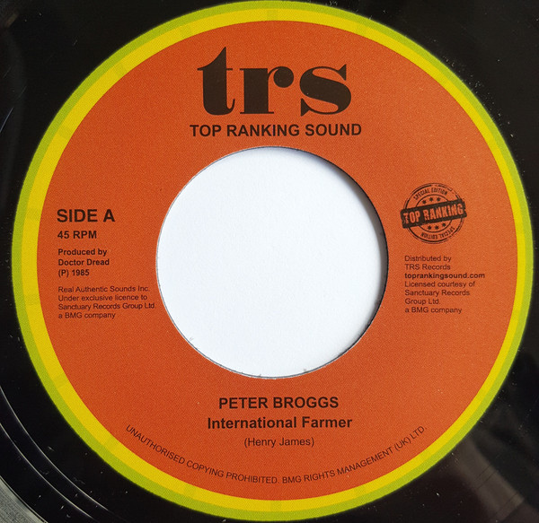 Peter Broggs - International Farmer | Top Ranking Sound (TRS-RR-5)