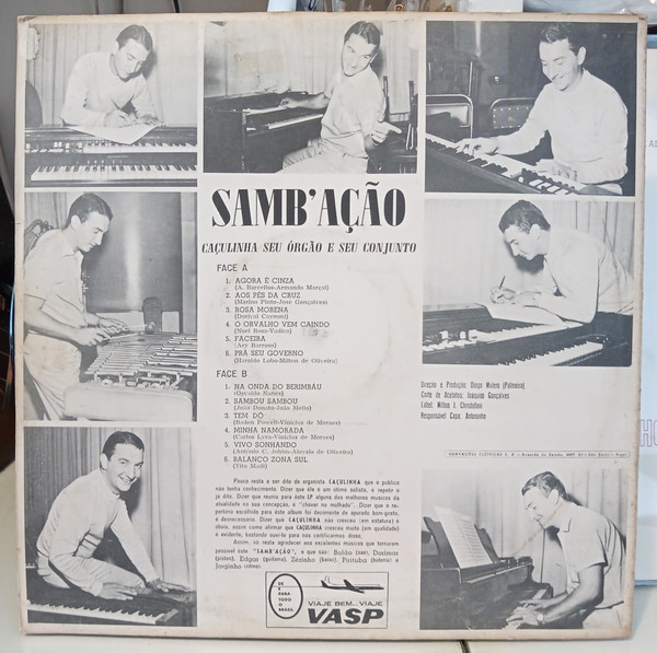 Caçulinha Seu Órgão E Seu Conjunto - Samb'ação | Continental (PPl-12.192) - 2 Caçulinha Seu Órgão E Seu Conjunto - Samb'ação | Continental (PPl-12.192) - 2