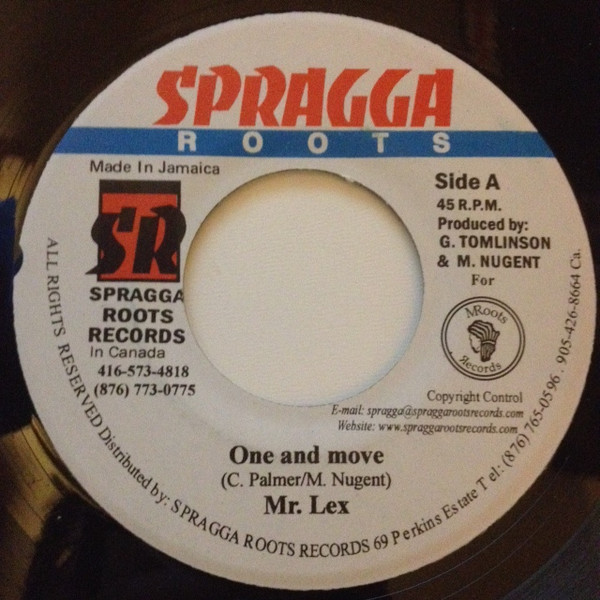 Mr. Lexx - One And Move | Spragga Roots (none)