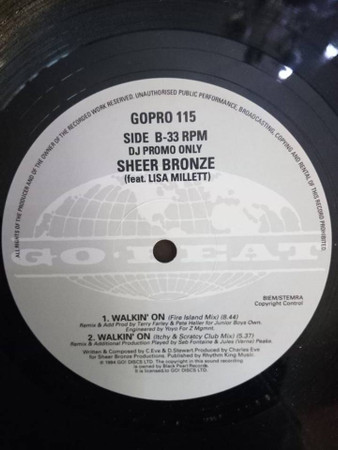 Sheer Bronze - Walkin' On | Go! Beat (GOPRO 115) Sheer Bronze - Walkin' On | Go! Beat (GOPRO 115)