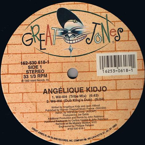 Angélique Kidjo - Wé-Wé | Great Jones (162-530 618-1) - main Angélique Kidjo - Wé-Wé | Great Jones (162-530 618-1) - main