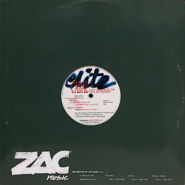 Cabal - Los Trofeos De Los Hombres | Elite (ELITE 014-95) - main