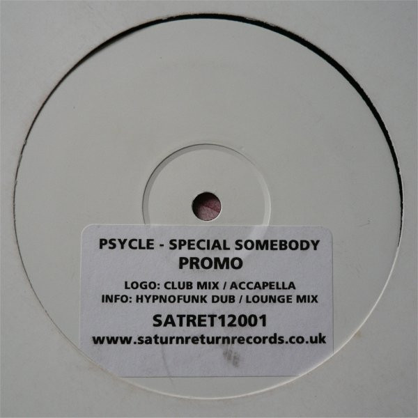 Psycle - Special Somebody | Saturn Return Records (SATRET12001) - main