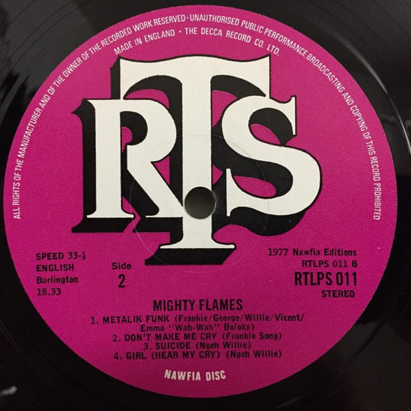 Mighty Flames - Sweet Love | RTS (RTLPS 011) - 4