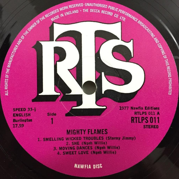 Mighty Flames - Sweet Love | RTS (RTLPS 011) - 3
