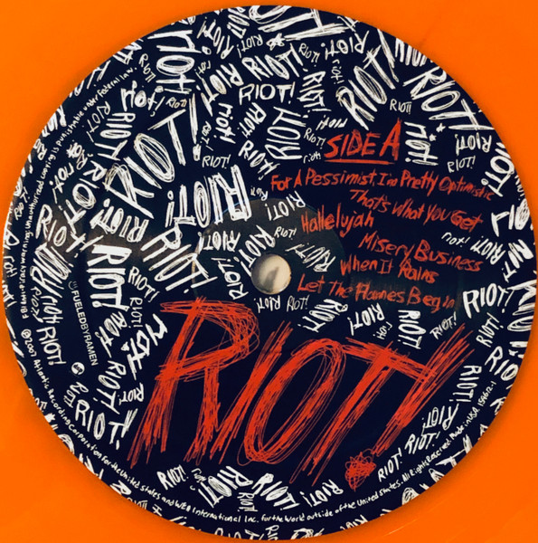 Paramore - Riot! | Fueled By Ramen (159612-1) - 3