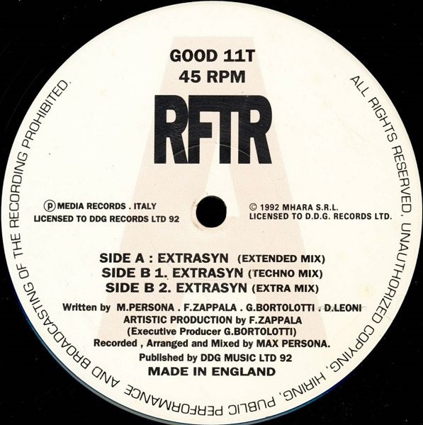R.F.T.R. - Extrasyn | Dead Dead Good (GOOD 11T) - 3 R.F.T.R. - Extrasyn | Dead Dead Good (GOOD 11T) - 3