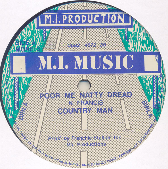 Country Man - Poor Me Natty Dread | M.I. Music (Mone 3) - main Country Man - Poor Me Natty Dread | M.I. Music (Mone 3) - main