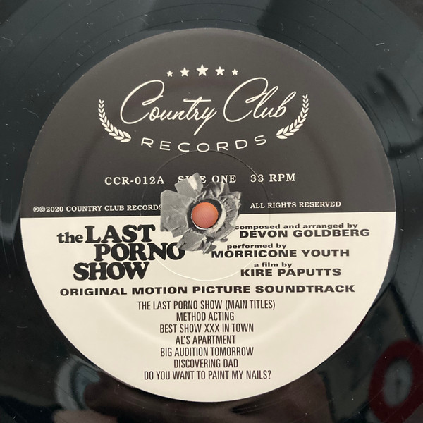 Devon Goldberg , Morricone Youth - The Last Porno Show [Vinyl] | Country Club Records (CCR012) - 3