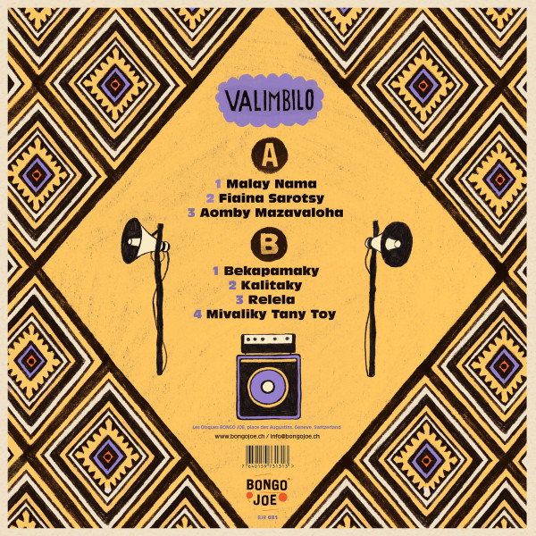 Damily - Valimbilo | Les Disques Bongo Joe (BJR 031) - 2