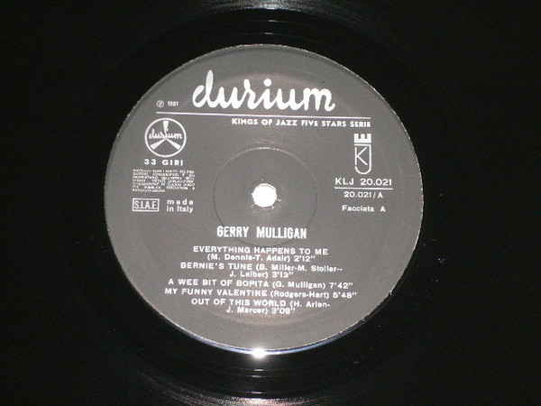 Gerry Mulligan - Here Is Gerry Mulligan At His Rare Of All Rarest Performances Vol. 1 | Kings Of Jazz (KLJ-20021) - 4