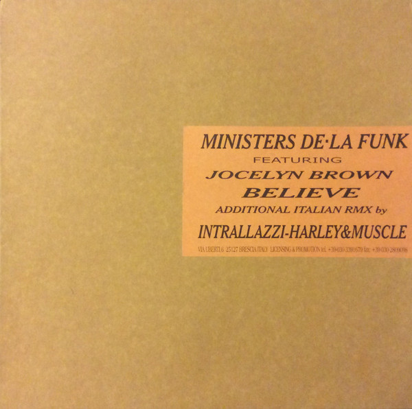 Ministers De-La-Funk - Believe | Oxyd Records (OX 5008) - main Ministers De-La-Funk - Believe | Oxyd Records (OX 5008) - main