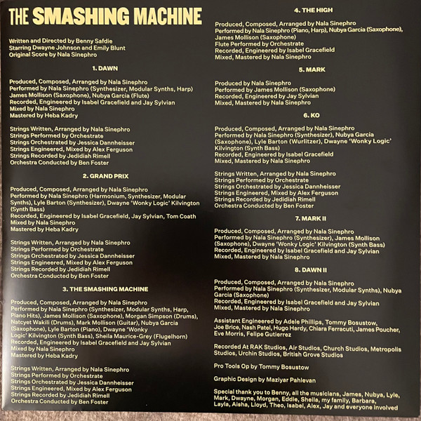 Nala Sinephro - The Smashing Machine | Warp Records (WARPLP408) - 3 Nala Sinephro - The Smashing Machine | Warp Records (WARPLP408) - 3