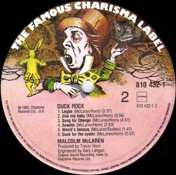 Malcolm McLaren - Duck Rock | Charisma (810 432-1) - 4