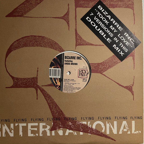 Bizarre Inc - Took My Love | Flying International (FIN 108) - main