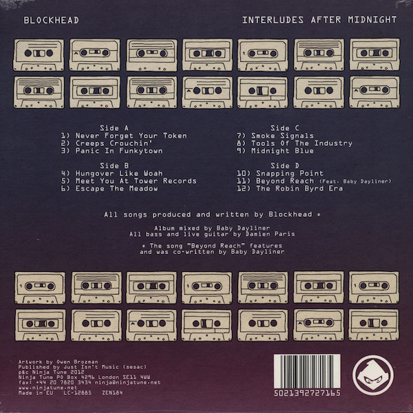 Blockhead - Interludes After Midnight | Ninja Tune (ZEN184) - 2