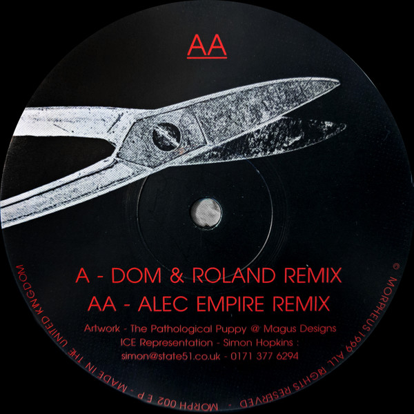 Ice - Trapped In Three Dimensions | Morpheus Records (MORPH 002 EP) - 4