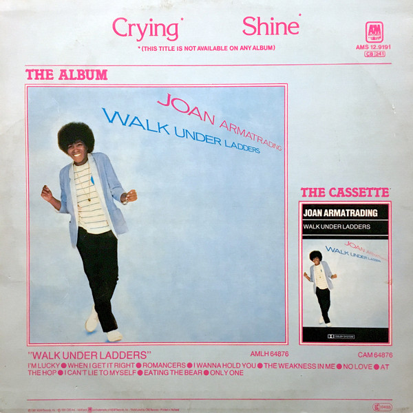 Joan Armatrading - The Weakness In Me | A&M Records (AMS 12.9191) - 2