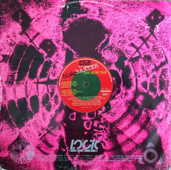 Blake Baxter - One More Time | Logic Records (74321-10031-1) - 4