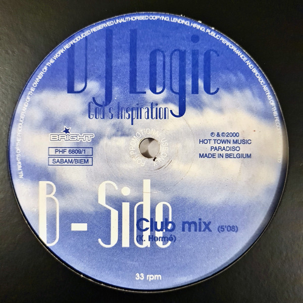 DJ Logic - God's Inspiration | Bright (PHF 6809/1) - 2