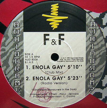 F & F - Enola Gay | Audiodrome (AUD 8004)