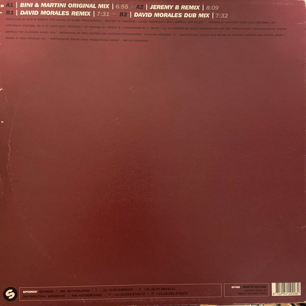 Bini & Martini - Happiness | Spinnin' Records (SP 008) - 2