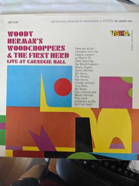 Woody Herman And His Woodchoppers - Live At Carnegie Hall | VSP (SVSP 57.027) - 4