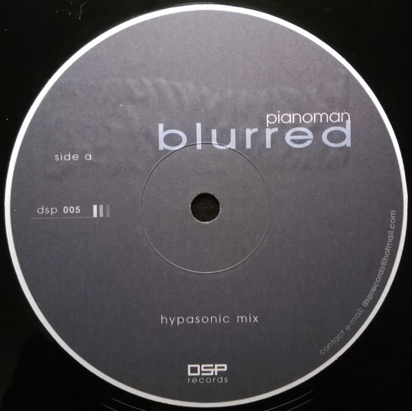 Pianoman - Blurred | DSP Records (dsp 005) - main