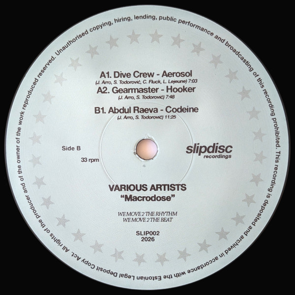 Various - Macrodose | Slipdisc Recordings (SLIP002)